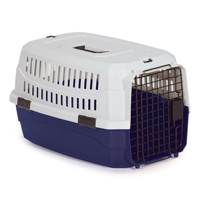 Dog cage blue best sale